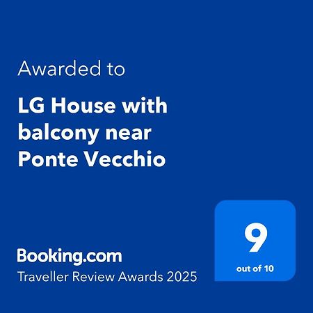 Апартаменты Lg House With Balcony Near Ponte Vecchio Флоренция Экстерьер фото
